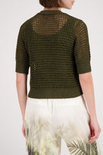 Load image into Gallery viewer, MONARI Cardigan/jacket. Knitted with Lurex embellishment 410911