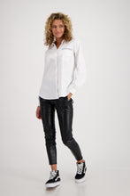 Load image into Gallery viewer, MONARI Blouse with Jersey Detail        806104
