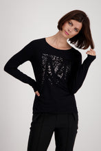 Load image into Gallery viewer, MONARI T Shirt. Sequins. 806734