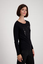 Load image into Gallery viewer, MONARI T Shirt. Sequins. 806734