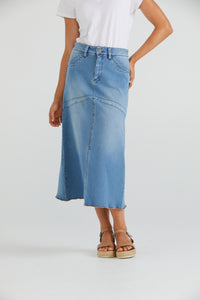 LANIA Rhode Skirt.  (Distressed)     3634