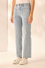Load image into Gallery viewer, LANIA   Abby Jean.    Bleached Denim..........  3808
