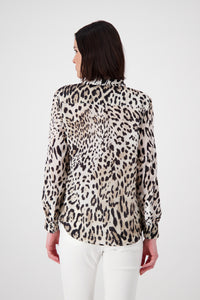 MONARI Blouse. Leopard Print.    407477