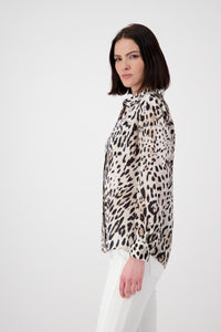 MONARI Blouse. Leopard Print.    407477