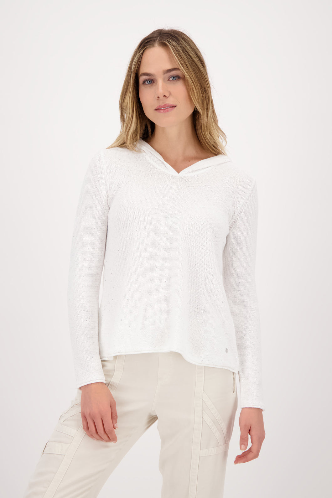 MONARI  Lux Sweater with Sequin Yarn  407618