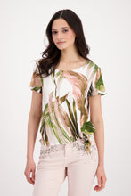 Load image into Gallery viewer, MONARI T.SHIRT Palm All Over.       407749
