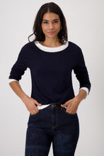 Load image into Gallery viewer, MONARI T Shirt.  Two in One.          409070
