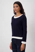 Load image into Gallery viewer, MONARI T Shirt.  Two in One.          409070
