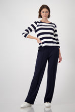 Load image into Gallery viewer, MONARI Basic Stripped Top with Jewellery    409136
