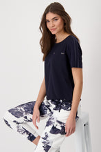 Load image into Gallery viewer, MONARI Jersey Blouse.                                    409336
