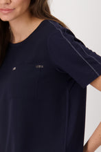 Load image into Gallery viewer, MONARI Jersey Blouse.                                    409336
