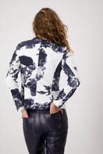 Load image into Gallery viewer, MONARI  Sweat Blazer          Floral.                           409359

