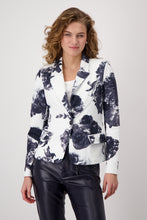 Load image into Gallery viewer, MONARI  Sweat Blazer          Floral.                           409359
