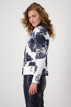 Load image into Gallery viewer, MONARI  Sweat Blazer          Floral.                           409359
