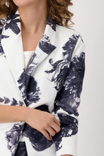Load image into Gallery viewer, MONARI  Sweat Blazer          Floral.                           409359
