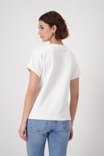 Load image into Gallery viewer, MONARI   Lux Knit Top with jewellery detail.    409363
