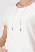Load image into Gallery viewer, MONARI   Lux Knit Top with jewellery detail.    409363
