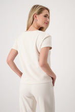 Load image into Gallery viewer, MONARI Round Neck Tee. (Dolce Vita)    409705
