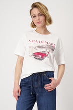 Load image into Gallery viewer, MONARI     Round Neck Tee Shirt Car Design. ......409706
