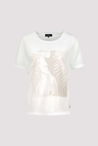 MONARI  Round Neck T-Shirt. Woman Print.        409732