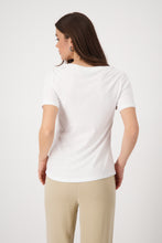 Load image into Gallery viewer, MONARI  Round Neck T-Shirt. Woman Print.        409732
