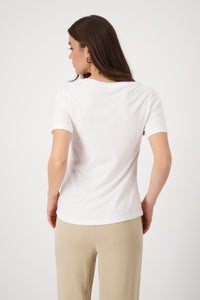 MONARI  Round Neck T-Shirt. Woman Print.        409732