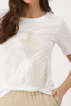 Load image into Gallery viewer, MONARI  Round Neck T-Shirt. Woman Print.        409732
