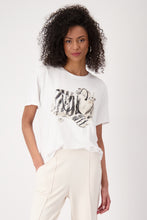 Load image into Gallery viewer, MONARI Round Neck T Shirt with Design.                           409916
