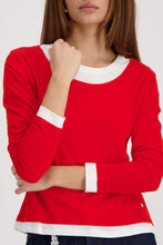 Load image into Gallery viewer, MONARI Two in One T Shirt.   410179
