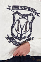 Load image into Gallery viewer, MONARI.          White Ribbon Sweater.                    410215
