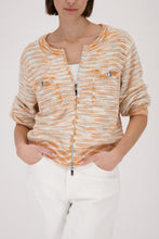 Load image into Gallery viewer, MONARI Tweed Cardigan Jacket.    .........410348
