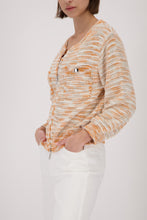 Load image into Gallery viewer, MONARI Tweed Cardigan Jacket.    .........410348
