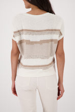 Load image into Gallery viewer, MONARI  Textured Mix Lux Sweater.     410442
