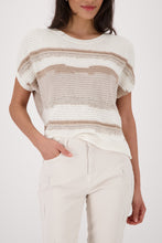 Load image into Gallery viewer, MONARI  Textured Mix Lux Sweater.     410442
