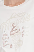 Load image into Gallery viewer, MONARI ......Lux T Shirt...........   Gelato Print.     410561
