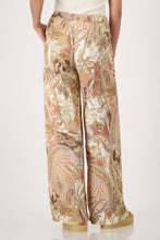 Load image into Gallery viewer, MONARI .......Palazzo pants with paisley pattern.       410580 (See also listing for top to match)
