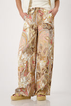 Load image into Gallery viewer, MONARI .......Palazzo pants with paisley pattern.       410580 (See also listing for top to match)
