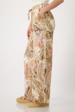 Load image into Gallery viewer, MONARI .......Palazzo pants with paisley pattern.       410580 (See also listing for top to match)
