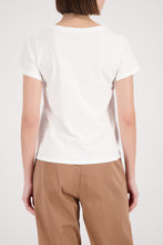 Load image into Gallery viewer, MONARI ..................Lux T Shirt with rhinestones     Puppy with earphones . 410593
