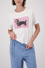 Load image into Gallery viewer, MONARI         Lux T Shirt     Dachshund Design.      410606
