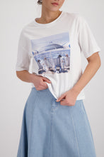 Load image into Gallery viewer, MONARI  Lux T Shirt......... Beach Dogs.        410620
