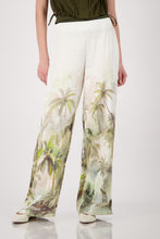 Load image into Gallery viewer, MONARI Tropical Print Palazzo Pant.    410696 ......... Also see Top co ordinate 410571
