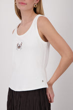 Load image into Gallery viewer, MONARI  Singlet with Crystal Embellished Crab............410820
