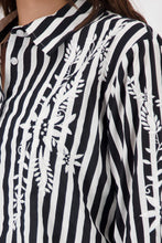 Load image into Gallery viewer, MONARI Blouse with Stripe and Embroidery......410847
