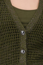 Load image into Gallery viewer, MONARI  Cardigan/jacket. Knitted with Lurex embellishment   410911
