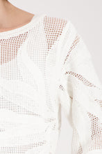 Load image into Gallery viewer, MONARI.... Cornelly Leaf Sweater...............................410921
