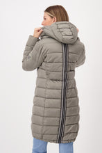 Load image into Gallery viewer, MONARI.  COAT. Quilted with stripe.   807431
