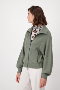 MONARI. Knitted Jacket with zip.   807457