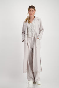 MONARI   Lapel Collar  Long Line Coat.       807905