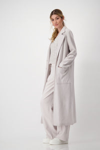 MONARI   Lapel Collar  Long Line Coat.       807905